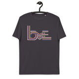 Love Stripes Pastel - Unisex Organic Cotton T-Shirt