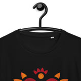 Flaming Heart - Unisex Organic Cotton T-Shirt