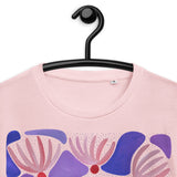 Pink Flowers - Unisex Organic Cotton T-Shirt