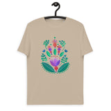Balancing Flowers - Unisex Organic Cotton T-Shirt