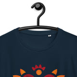 Flaming Heart - Unisex Organic Cotton T-Shirt
