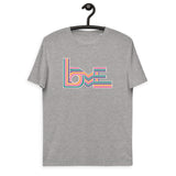 Love Stripes Bright - Unisex Organic Cotton T-Shirt