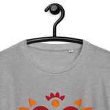 Flaming Heart - Unisex Organic Cotton T-Shirt