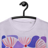 Pink Flowers - Unisex Organic Cotton T-Shirt