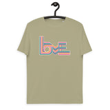Love Stripes Bright - Unisex Organic Cotton T-Shirt
