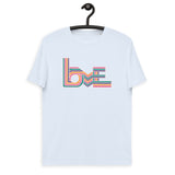 Love Stripes Bright - Unisex Organic Cotton T-Shirt