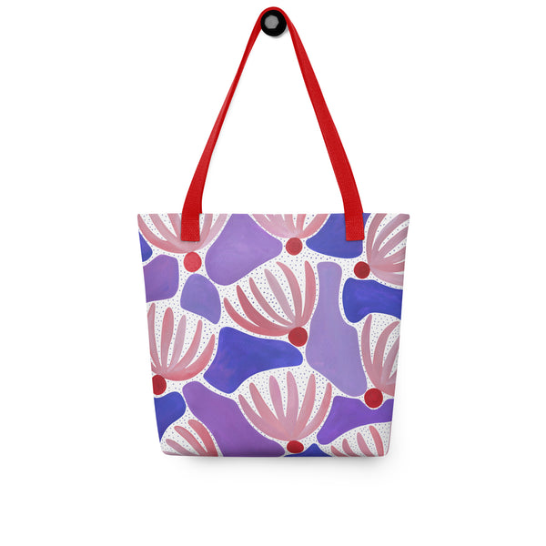 Pink Flowers - All-Over Print Tote Bag – Toile de Lina