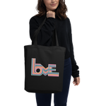 Love Stripes Bright - Eco Tote Bag