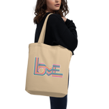 Love Stripes Bright - Eco Tote Bag