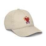 Flaming Heart - Organic Baseball Hat