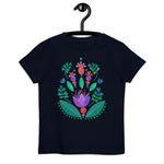 Balancing Flowers - Kids Organic Cotton T-Shirt