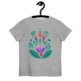 Balancing Flowers - Kid's Organic Cotton T-Shirt