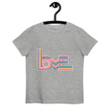 Love Stripes Bright - Kids Organic Cotton T-Shirt