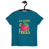 La Saison des Fraises - Kid's Organic Cotton T-Shirt