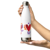 Tripple Burning Heart - Stainless Steel Water Bottle