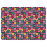 Color Pieces Pattern - Sherpa Blanket