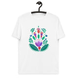 Balancing Flowers - Unisex Organic Cotton T-Shirt