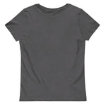 Love Stripes Bright - Women's Fitted Eco Tee