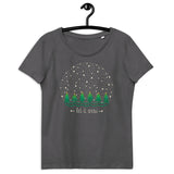 Let it Snow - Women's Fitted Eco Tee