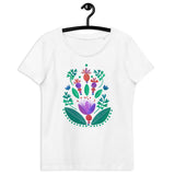 Balancing Flowers - Women's Fitted Eco Tee